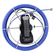 Drain Inspection Camera System with 9 inch Screen and 512Hz Sonde Transmitter