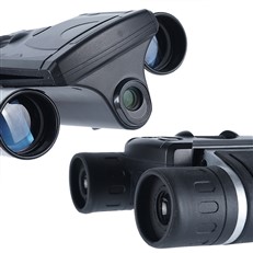 Digital Binoculars - Front and Side View