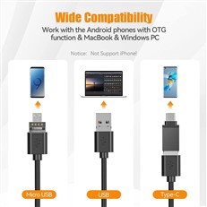 Compatible With Android, Windows And Apple OSX