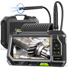 5 metre 360 degree rotating Inspection Camera - 9.5mm camera diameter and 5 inch screen