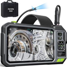 Dual or Triple Lens Borescope with 7 Inch IPS Screen - 1080P HD Inspection Camera - NTS700
