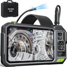 Dual or Triple Lens Borescope with 7 Inch IPS Screen - 1080P HD Inspection Camera - NTS700