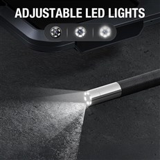 Teslong Two-Way Articulating Borescope - Adjustable  LED Lights 