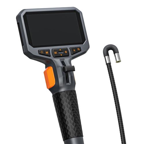 Teslong TD450s Articulating 8.5mm Lens Inspection Camera, waterproof 210 degree articulation