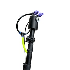 Camera with Water Fan Jets