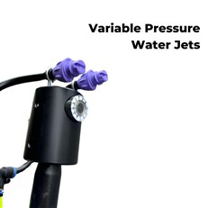 Increase or decrease water pressure