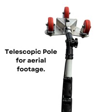 Under Vehicle Inspection Camera System Plus Telescopic Aerial Inspection up to 4m